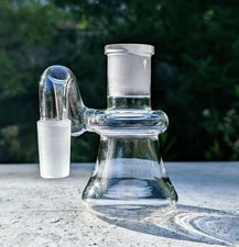 2PCS--90° Dry Ash Catcher Water Pipe Bong Bubbler Mini Premium Quality 14mm