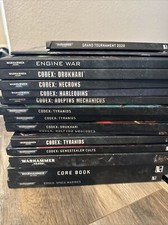 Warhammer 40,000 Hardcover Codex Books Lot 5 Softcover Booklets