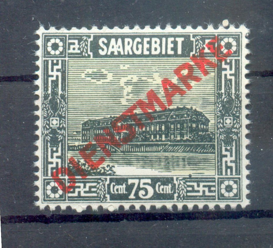 Saar Service 15XXII Variety MNH Mint Never Hinged (72393)
