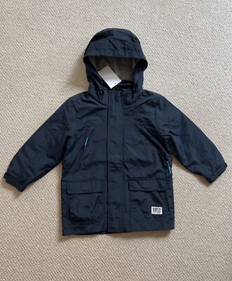H&M Kinder Regen-/Windjacke Blau Gr. 98 NEU !!