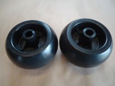 2 Pack 5" Plastic Deck Wheel for Bobcat 2721512 For Grasshopper 484230 USA MADE