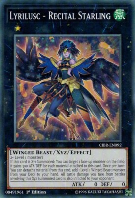YUGIOH - Lyrilusc - Recital Starling - CIBR-EN092 - Common - 1st Edition - NM - 