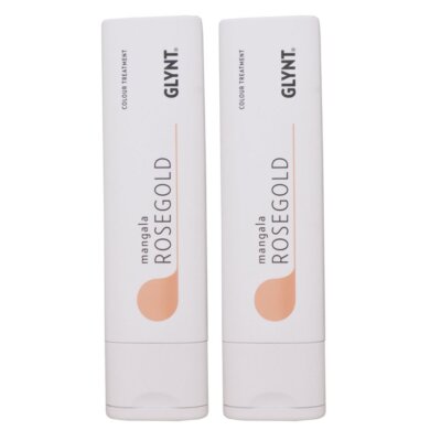 Glynt Mangala Rosegold 2 x 200 ml Colour treatment Farbkur Set