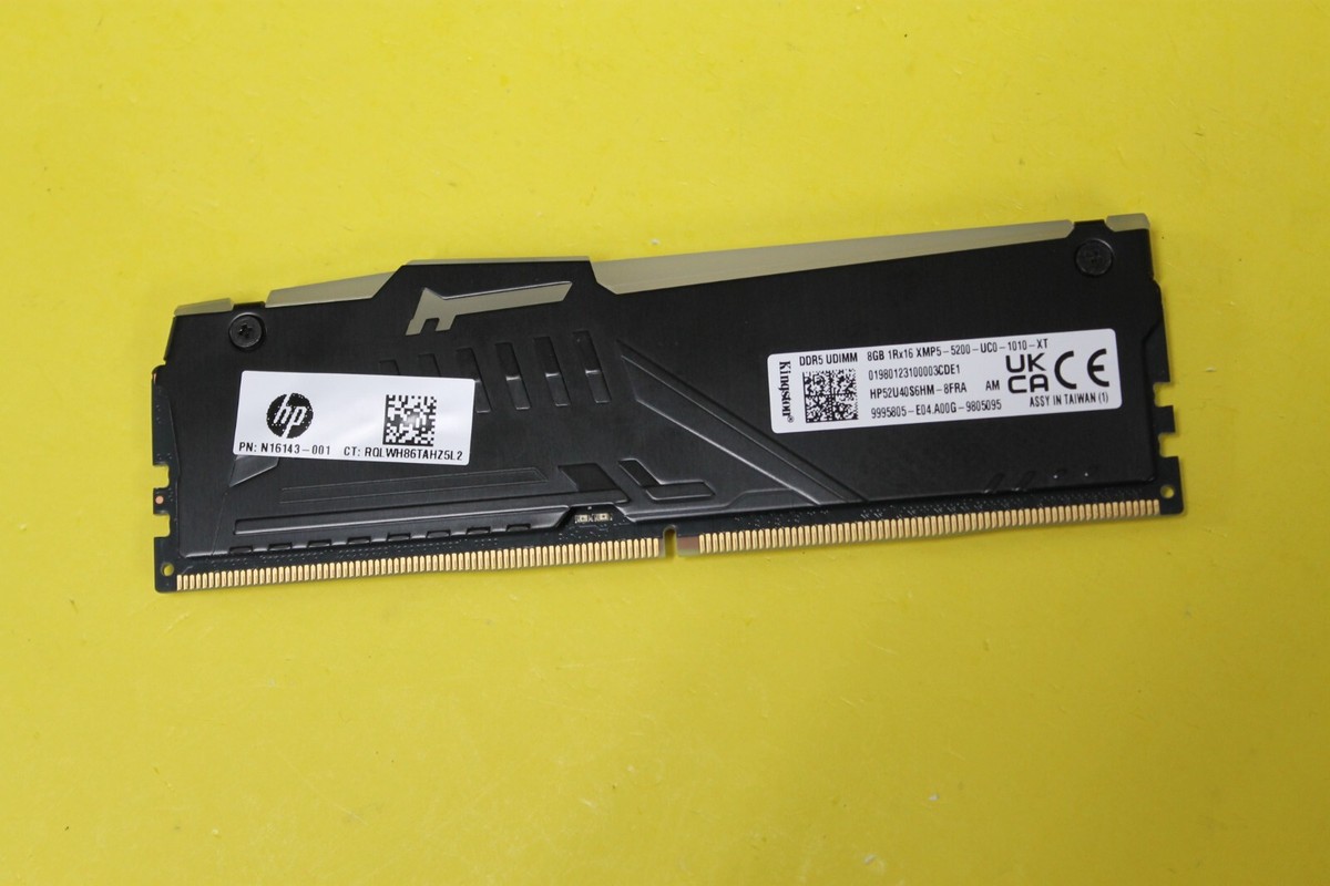 NEW Kingston Fury Beast 8GB 5200MHz DDR5 Ram HP52U40S6HM-8FRA