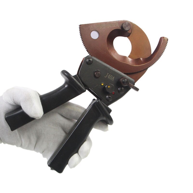 Heavy-Duty Electric Cable Scissors Gear Wire Cutter Breaker-image