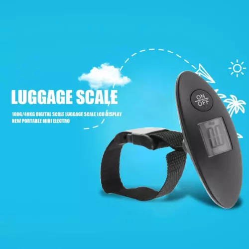 100g/40kg Digital Scale LCD Display Portable Mini Electronic Luggage Scale