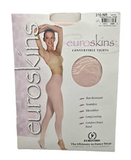 Euroskins Convertible Adult Tights 210-NR Eurotard Theatrical Pink Size L/XL