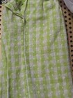 Vtg 1973 Barbie Quick Curl Kelley green gingham dress and white — photo 4