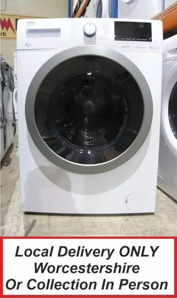 Beko wdex8540430w bluetooth 8 sale kg washer dryer