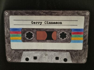 Gerry Cinnamon Tote Bag. Exclusive Design. Great Gift. Retro Music Cassette Tape