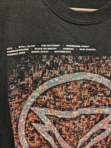 The Ghost Inside Shirt 2020 Los Angeles Size Large Band Tee - Picture 2 of 7
