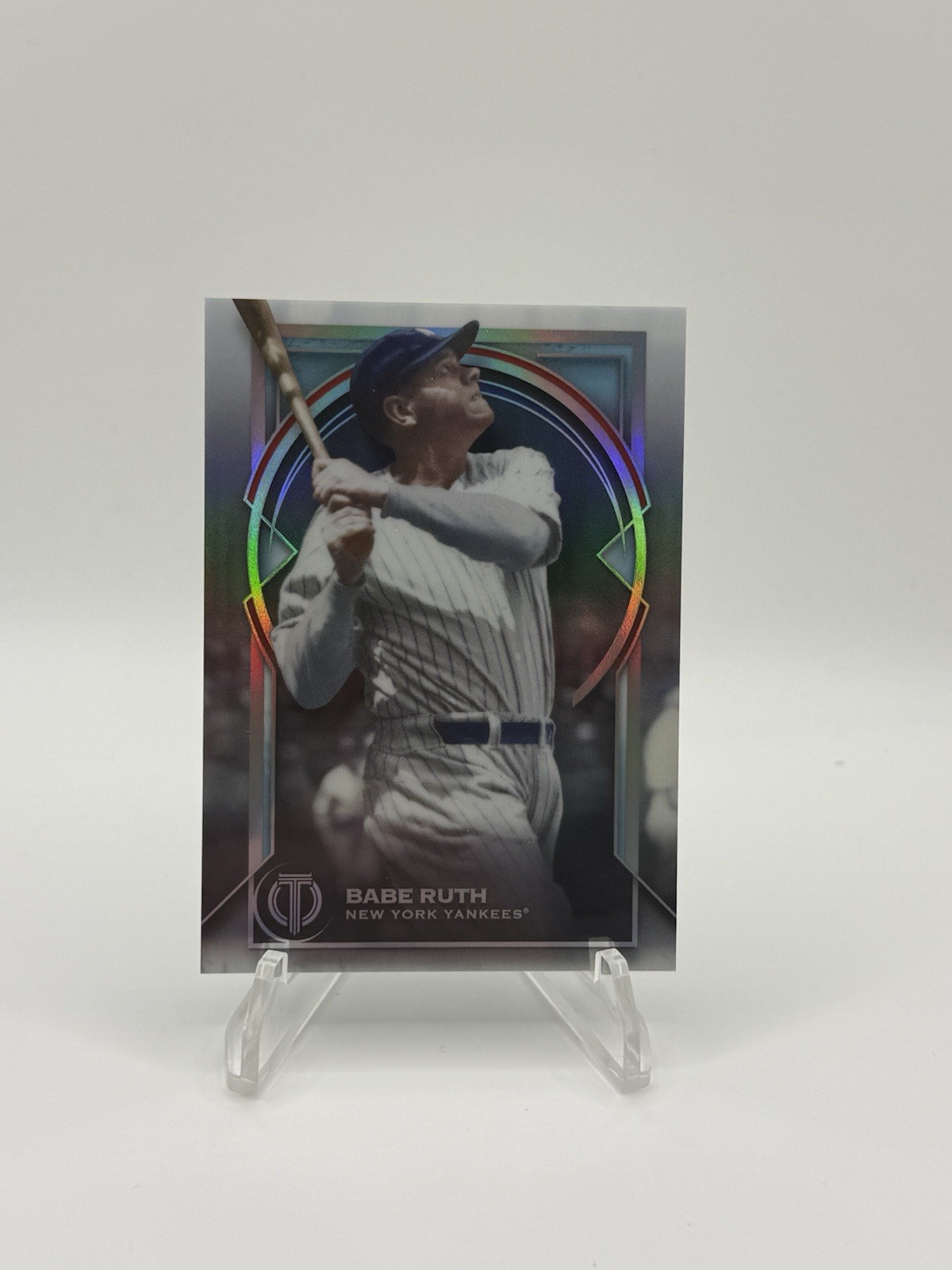 2026 Topps Tribute Babe Ruth Refractor #3 New York Yankees