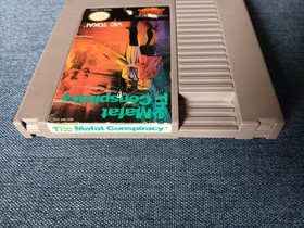 The Mafat Conspiracy (Vic Tokai, 1990) NES Game w/ Box & Manual ~ Tested, Works