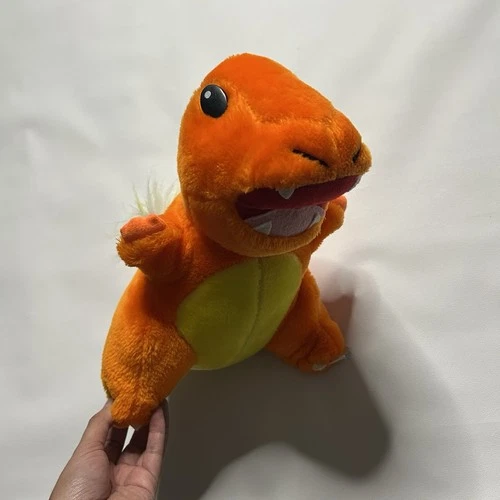 Vintage Pokemon Charmander Mirage Plush Doll UFO Stuffed Toy RARE