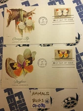 Mixed Lot Stamps 18 Envelopes First Day Issue Cover Flowers Animals 01-070