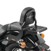 Sissy Bar Mit GepäCkträGer FüR Harley Heritage Softail Classic 18-19 Schwarz Css