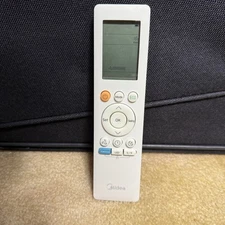 OEM Midea Air Conditioner Remote Control RG10A16 B2S BGCEFU1 Tested Works