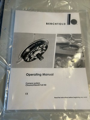 Berchtold ChromoVision HD Surgical Light Camera System 9422004 w/ Controller