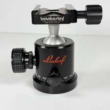 Linhof Profi II Ballhead 63mm Base w/ Wimberley Quick Release Clamp