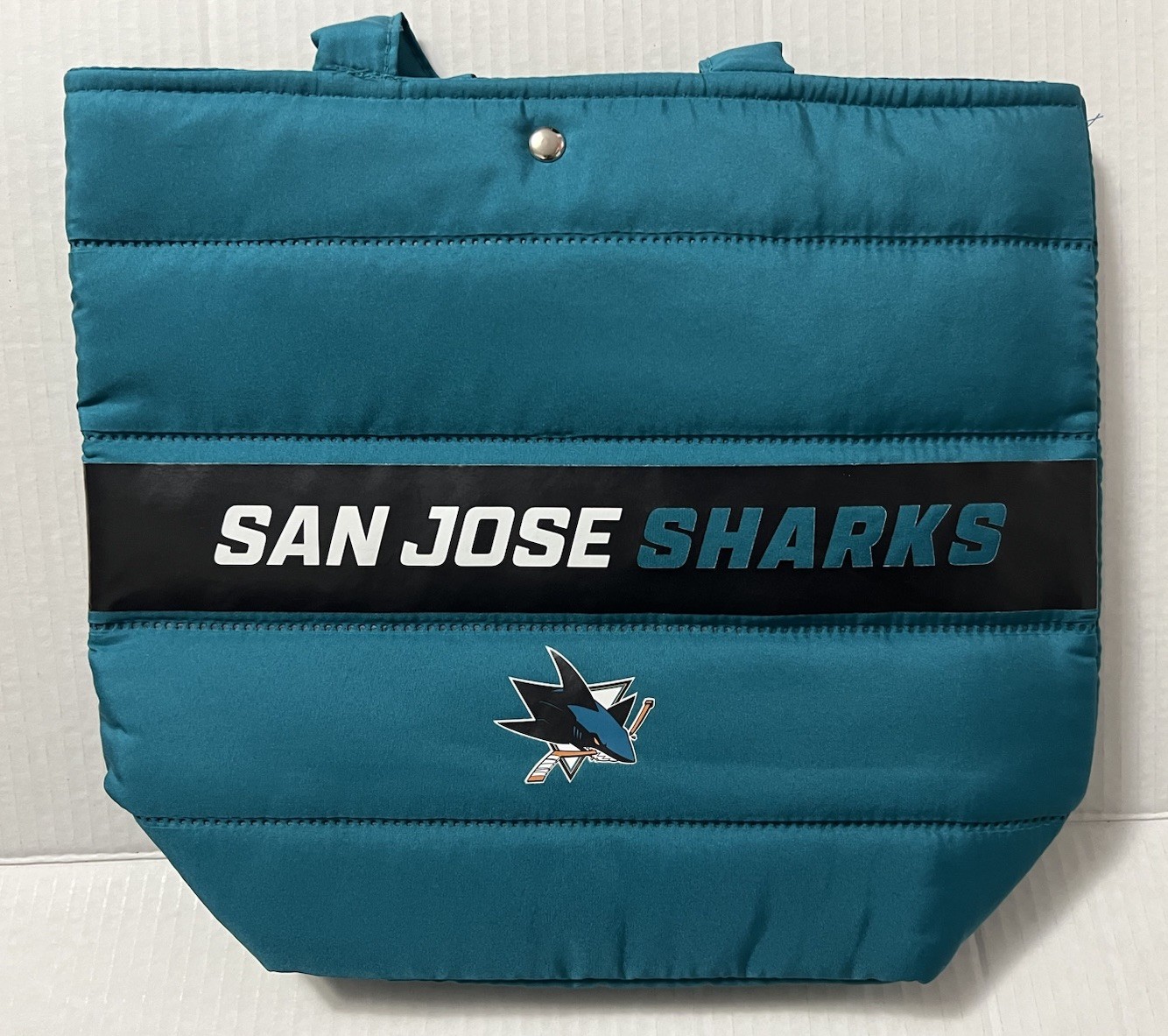 San Jose Sharks 2/28/26 SGA Puffy Tote Bag Educator Appreciation Game NHL Hockey
