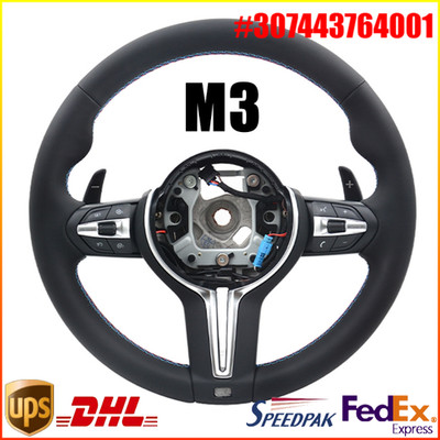 Leather Steering Wheel 307443764001 For BMW F30 F32 F22 F16 M3 M4 F80 F82 M3 X3 