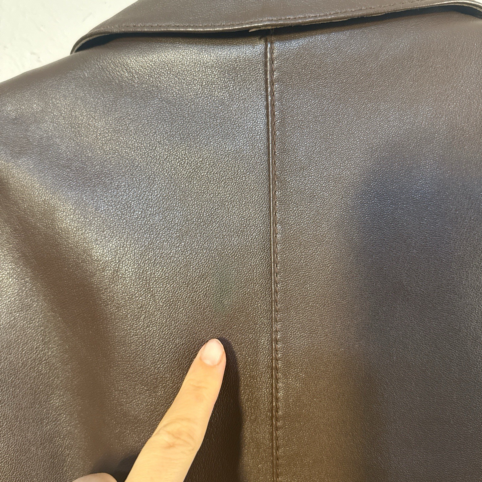 Compagnia Brown Button Front Collared Blazer Pock… - image 9