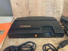 NEC TurboGrafx-16 System Console Bundle LOT w/2 games, controllers turbo tap
