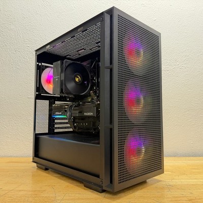 RGB Gaming PC, AMD Ryzen 5 7600X, 16gb DDR5, 1TB SSD, Win 11, You Choose GPU