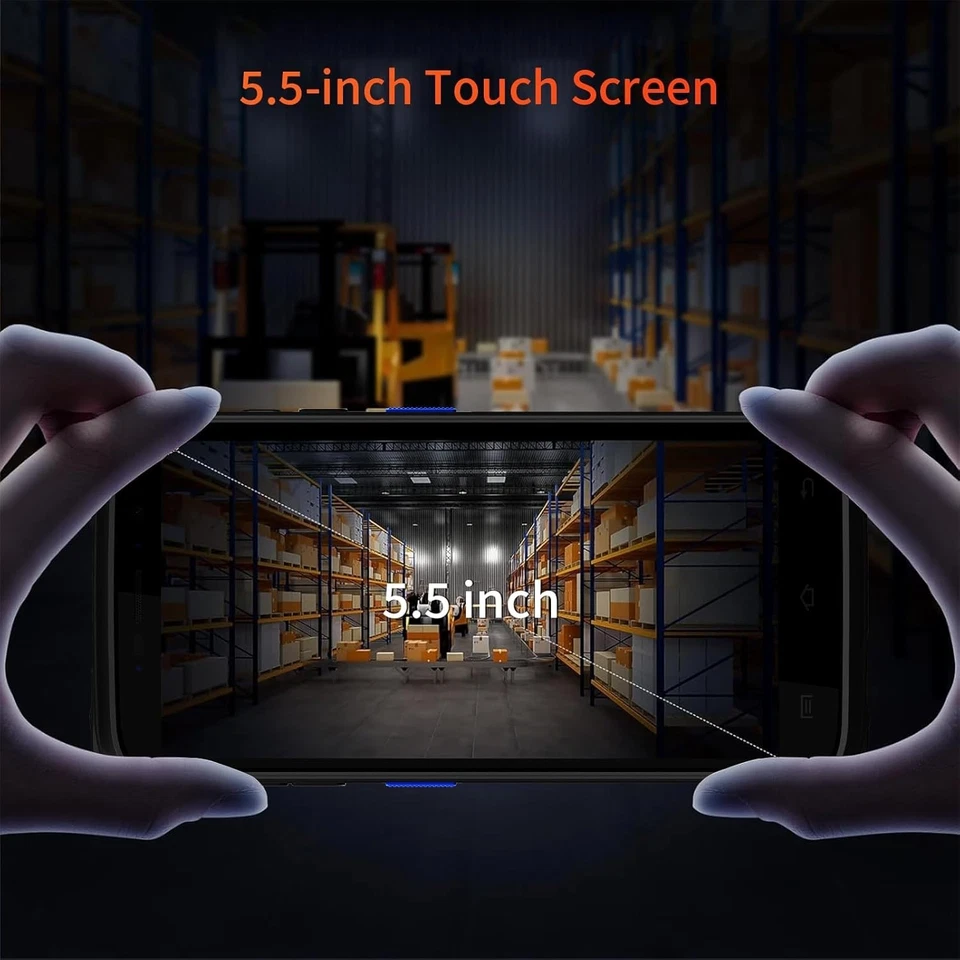 Farset G47 PDA Handheld Barcode Scanner Android 12 Honeywell N6603 WiFi 5 4G LTE - Image 3 of 4