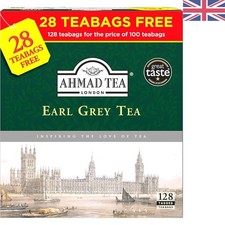 Earl Grey Black Tea - 128 Tagged Teabags 0.06 per strip