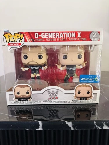 Funko Pop WWE D-Generation X (2 Pack) Walmart Exclusive HHH and Shawn Michaels