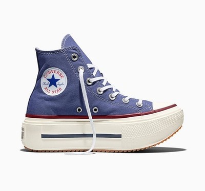 NEW Converse Chuck Taylor All Star Lift Double Stack Platform Indigo Womens