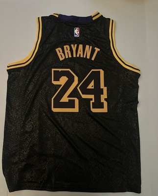 Kobe Bryant Black Mamba City Edition XL Nike Los Angeles Lakers