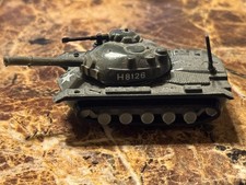 Plastic Toy Tim Mee M48 Patton Battle Tank US Army Green Military