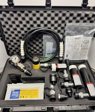 10 Ton Hydraulic Cylinder Set Otc 2510a Pump 2 4 6 Inch Rams Enerpac Rc101 New
