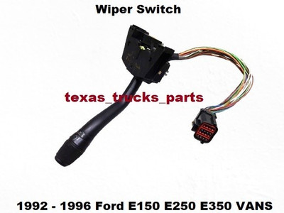 92 to 96 Ford E150 E250 E350 Van Multi Function Wiper Control Switch OEM