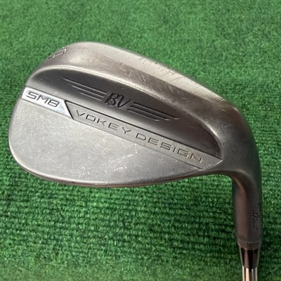 Titleist Vokey SM8 Jet Black Wedge 60* 8 Bounce M-Grind Wedge Steel Mens RH