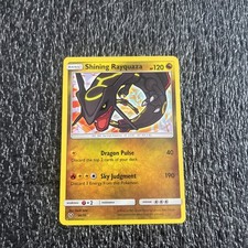 Pokémon TCG Shining Rayquaza Card Shining Legends 56/73 Holo Shiny