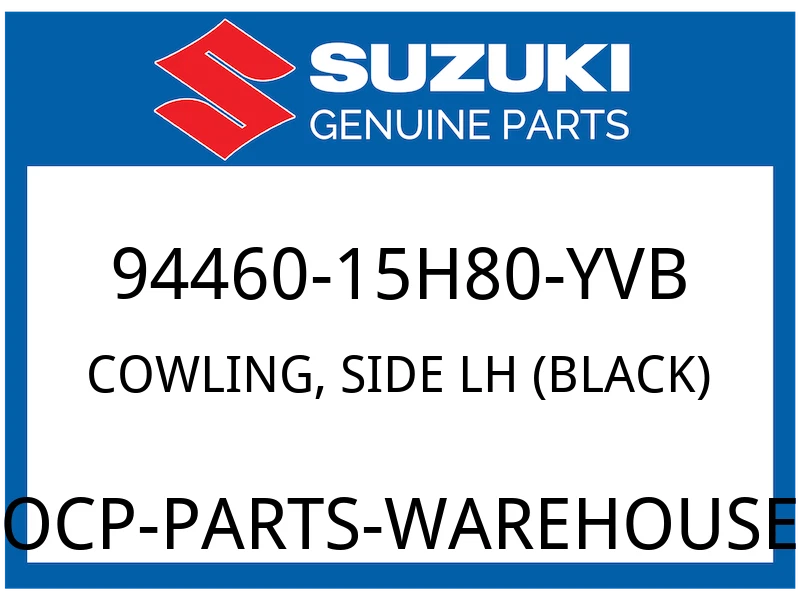 COWLING, SIDE LH (BLACK) | FOR YVB
