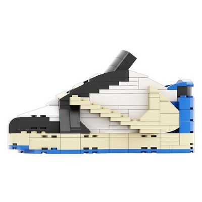Sneaker Inspired Brick Building Set Shoe Display Model Collectible Gift