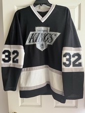 Vintage CCM Los Angeles Kings NHL Hockey Jersey Medium Black Authentic stitched