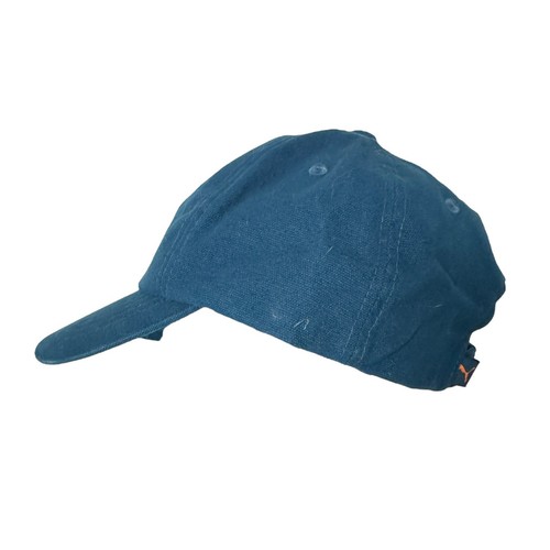 Vintage Puma Men's Baseball Hat Midnight Blue Suede Style Fabric Streetwear OS - Picture 2 of 5