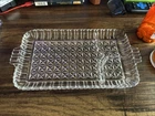 serva- vintage anchor hocking snack plates set of 4