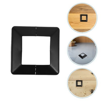 6 Pcs Square Stair Railing Posts Cover Skirt Decorative Fence Caps