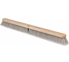 PRO SOURCE Fine-Sweep Push Broom Head with Threaded Wood Block Extra-Wide 36 ...