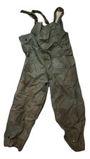 VTG U.S. Army Overalls Wet Weather Bib Pants Green Adult Small 34-36 Oversized