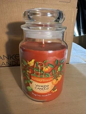 Yankee Candle Large Tumbler Into The Garden 22 oz Sun Gold Tomato
