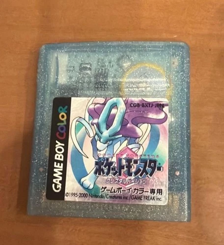 Pokemon Crystal Version Game Boy Color GBC Japanese Authentic New Battery Tested