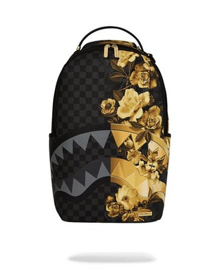 GOLD FLORAL REMIX DLXSV BACKPACK