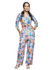 Leriya Fashion Co-ord Set for Women Stylish Kurtis Trendy Summer Travel O...